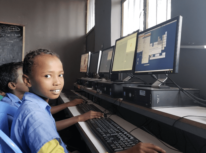 Hiwot Tadesse - Abdi Adama elementary school in Ethiopia