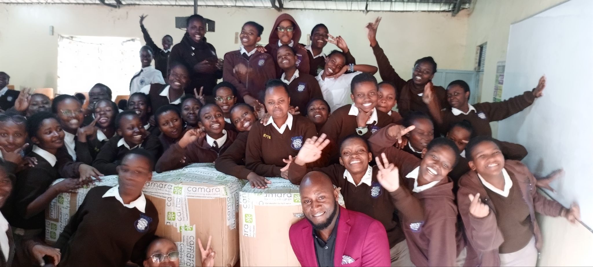 Makueni Girls School Receives Extra 25 Computers from Camara Education Kenya