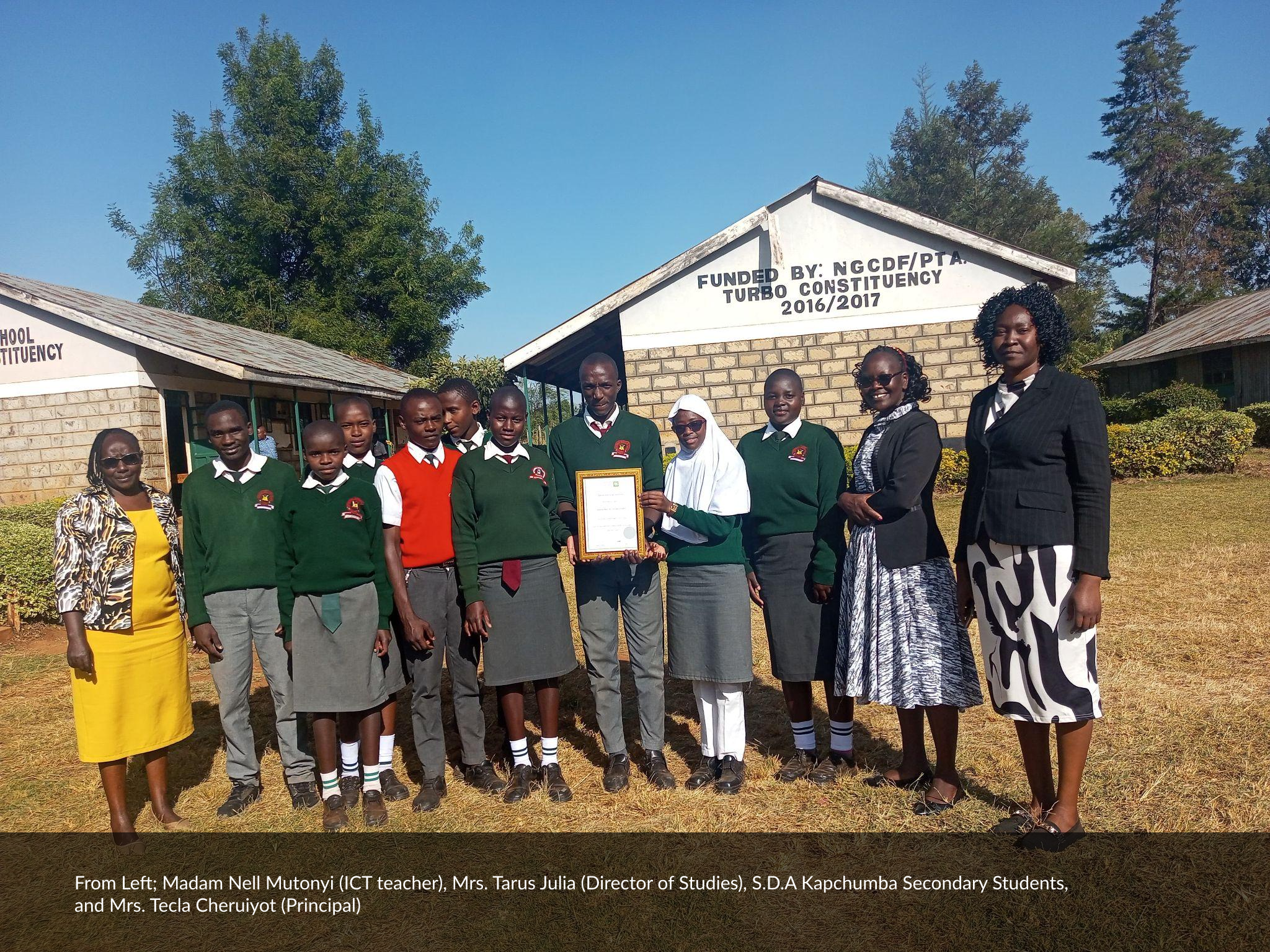 Kapchumba Secondary Students