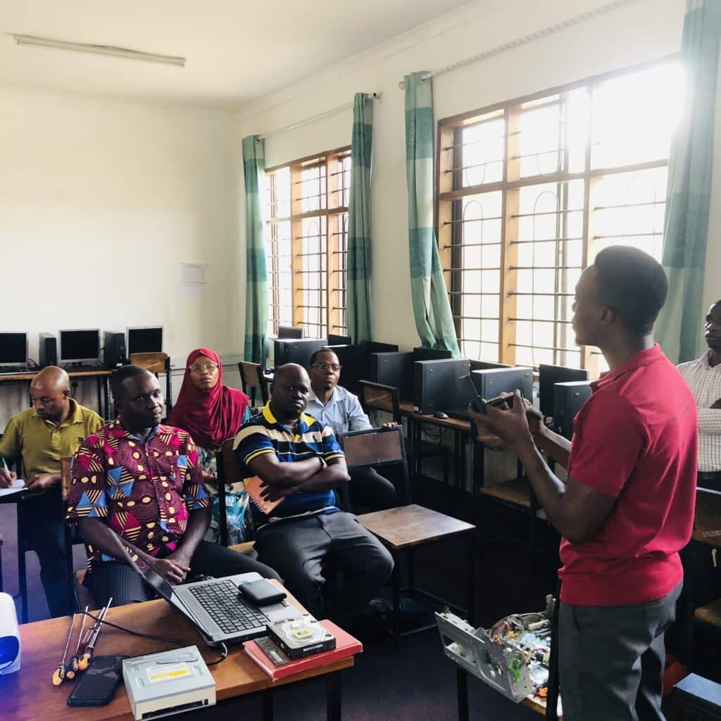 Maintenance Training at Uhamiaji Secondary School Tanzania3